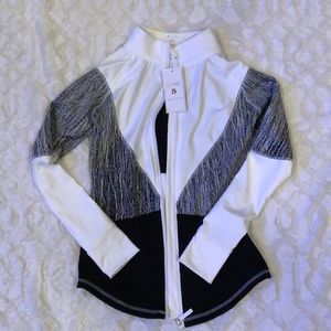 Buffbunny Jaquard Zip Up Jacket